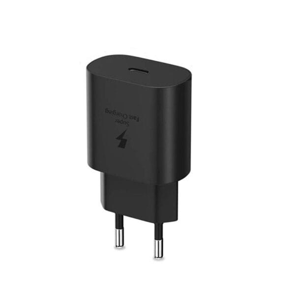 Denmen Ładowarka sieciowa Faston Ta800 TYP-C 25W Power Delivery PD Czarny 1 DC03B