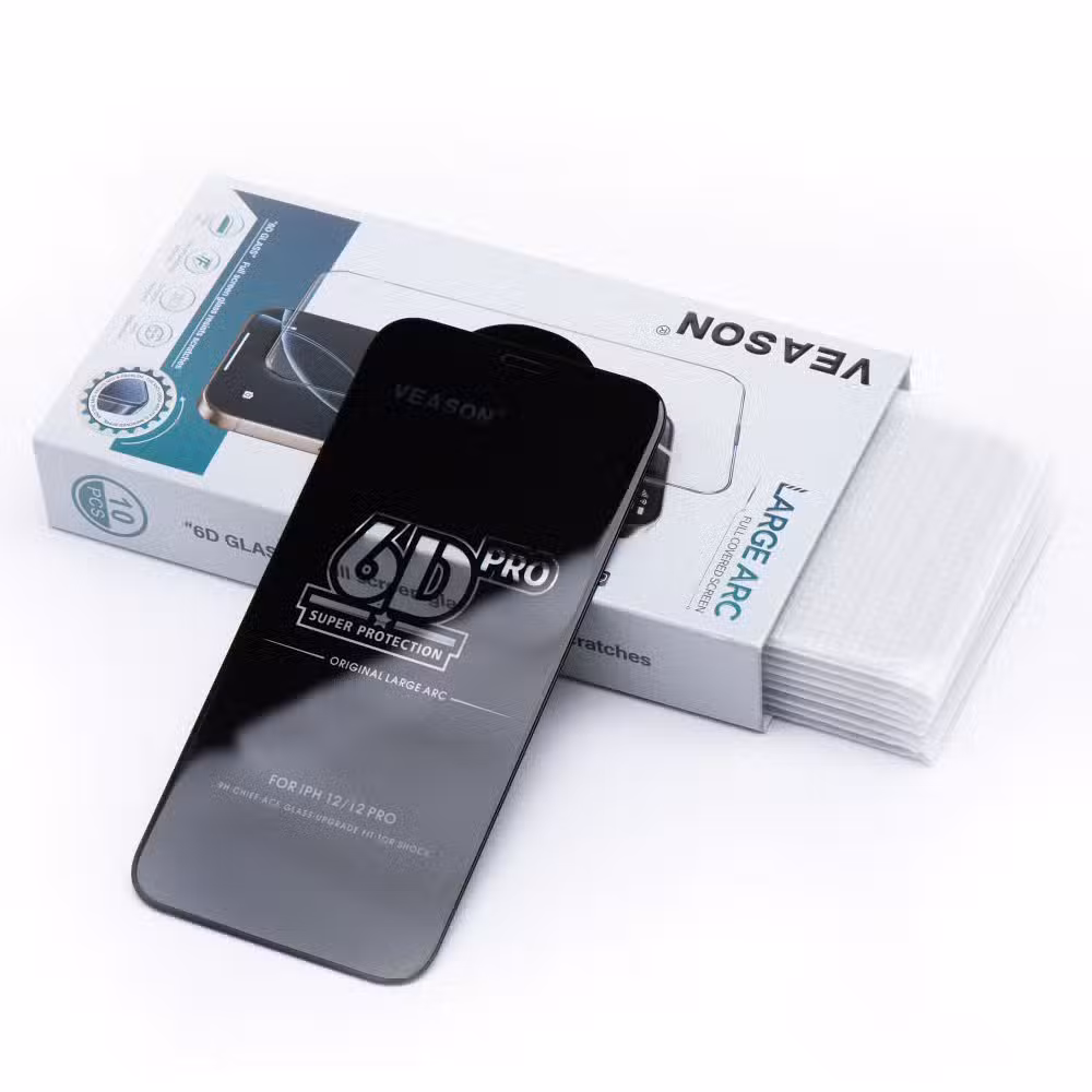 Szkło Hartowane 6D Pro Veason Glass (SET 10in1) - do Samsung Galaxy A54 5G / S23 FE czarny - obrazek 4