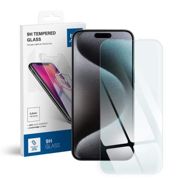 Szkło hartowane do iPhone 15 PRO Blue Star