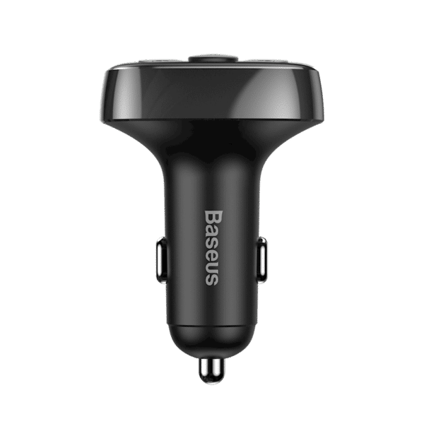 Baseus transmiter FM T-Shaped S-09A Bluetooth MP3 ładowarka samochodowa czarna