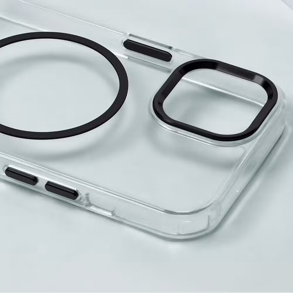 Nakładka Clear Thin MagSafe case do iPhone 16 Pro Max czarny - obrazek 5