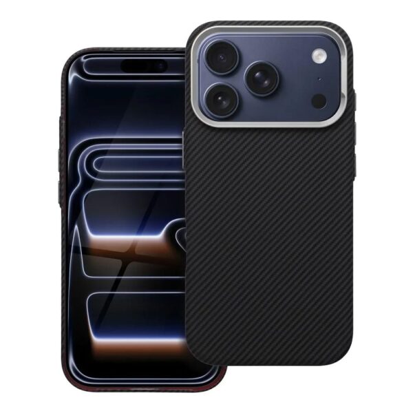 Nakładka Kevlar MagSafe case do iPhone 17 czarny