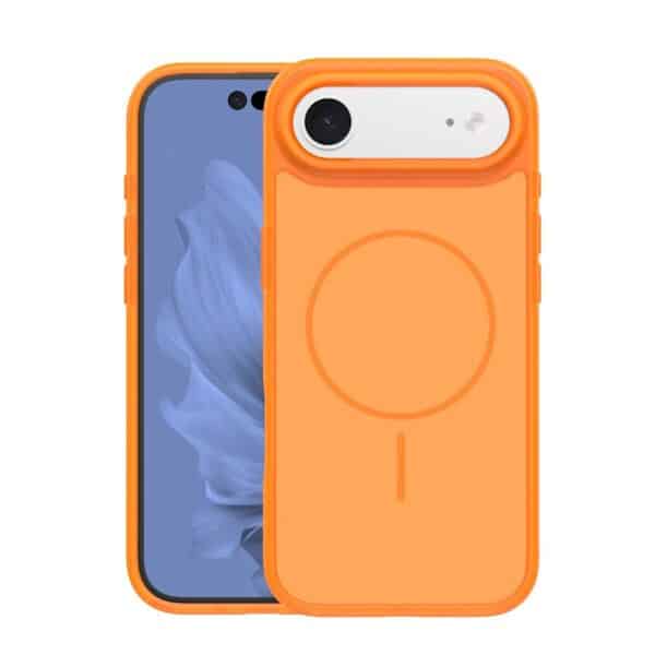 Nakładka Frame Thin Mag do iPhone 17 Air 6,6" pomarańczowa