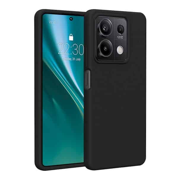 Nakładka Etteri Silicone case do Xiaomi Redmi 15C 5G czarna
