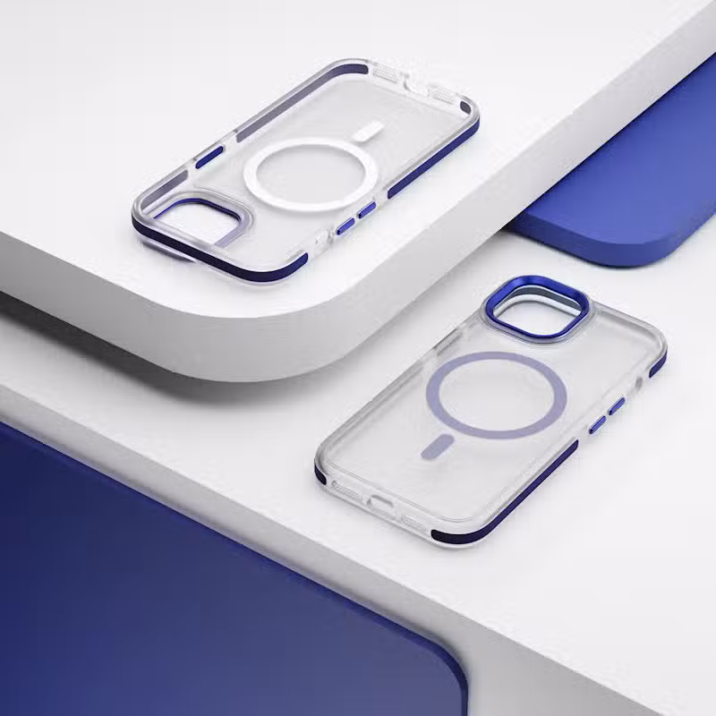 Nakładka Etteri Icy Mag do iPhone 16 6,1cala niebieska - obrazek 6