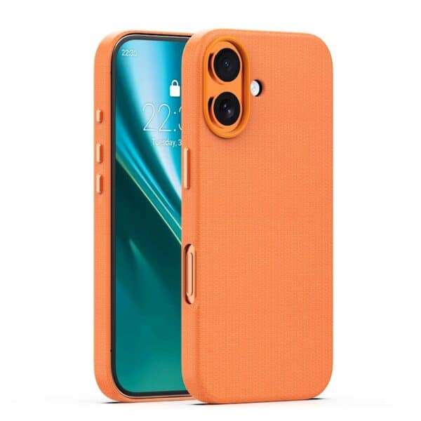 Nakładka Etteri Elegant Mag do iPhone 17 6,3" pomarańczowa