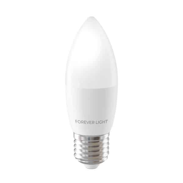 Forever Light Żarówka LED E27 C37 7.2W 840lm 4000K klasa E